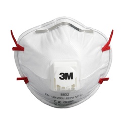 [101110/0031] Einweg-Atemschutzmaske, 3M, 8832 FFP3, mit Ventil