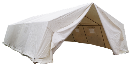 [306010/0002] Montagezelt, 10 m x 5,79 m x 2,71 m, Gestänge aus Stahlrohr