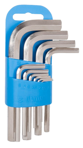 [381410/0017] Innensechskantschlüssel-Satz SW 2-10