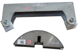 [352117/0023] Biegematrize mit Gegenhalter, Ø 35 mm R175, Transfluid, MB 642