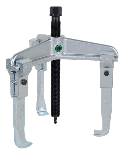 [381910/0009] Abzieher, 3-armig, Spannweite 160 mm/-tiefe 150 mm, 7 t, KUKKO, 30-2