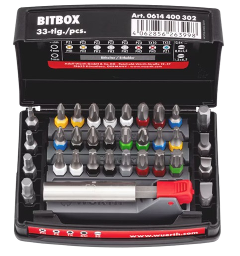 [381811/0019] Bitsatz 33tlg PH/PZ/TX/6KT/SZ