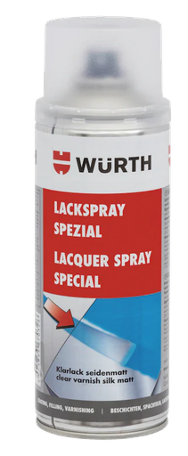 [111311/0016] Lackspray/Sprühlack, Klarlack, seidenmatt, Würth, 400 ml