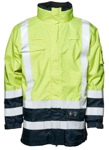 [101019/0043] Multinormjacke Elka Securetech gelb/marine Gr. XL