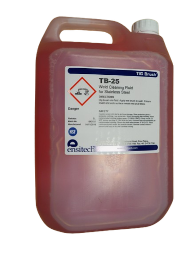 [329920/0014] TIG-Brush, Reinigungsflüssigkeit TB-25/TM-25,  5 Liter