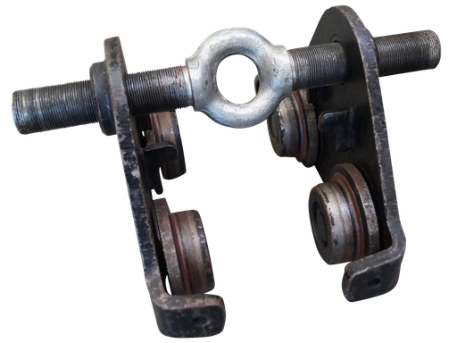 [319022/0022] Unterflanschkatze, 1 t, 50-220 mm, mit verstellbarer Ösentraverse