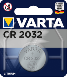 [111710/0017] Primärknopf-Batterie; 3 V; Lithium Knopfzelle; Varta CR2032 (6032)