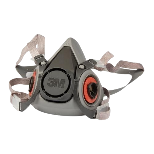 [101110/0022] Mehrweg-Atemschutzmaske (Halbmaske), 3M, 6300L, Serie 6000, ohne Filter