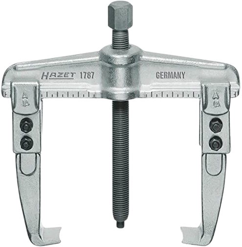[381911/0004] Abzieher, 2-armig, Spannweite 520 mm/-tiefe 208 mm, 10 t, Hazet, 1787-52