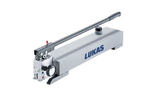 [311491/0025] Hydraulik Handpumpe, 500 bar, Lukas, für Hydraulikzylinder