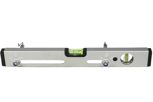 [382012/0059] Flanschwasserwaage, 400 mm, Bolzenabstand von 60 bis 260 mm