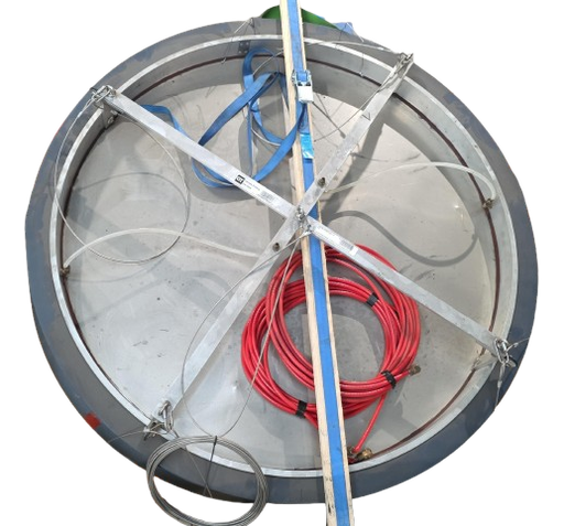 [321610/0113] Formiervorrichtung, Rohrinnen-Ø 1080 mm / 2 m, JA Ring (Sonderausführung)