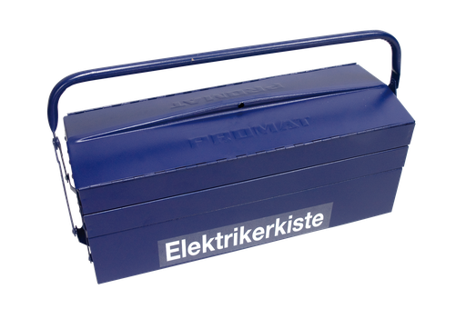 [387011/0004] Werkzeugkiste mit Inhalt, Elektriker, Bo-EL1