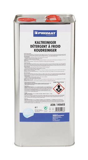 [111513/0020] Kaltreiniger; 6 L; nicht acetonhaltig; PROMAT/NOW Chemicals