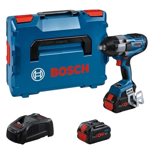 [351610/0014] Schlagschrauber, 1/2", Akku 18 V, 8 Ah, 350/700/1000 Nm, Bosch, GDS 18V-1000