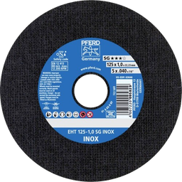 [351310/0081] Trennscheibe INOX 230x2,5x22,2mm SG STEELOX Pferd