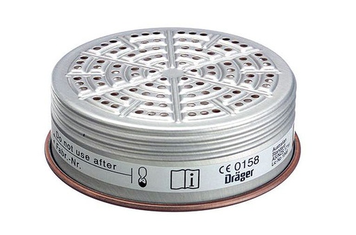 [101110/0029] Kombinationsfilter Rd90, Dräger, 672, zu Dräger X-plore 4790