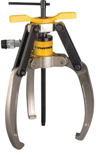 [381911/0007] Abzieher, 3-armig, Spannweite 380 mm/-tiefe 125 mm, 14 t, Enerpac, LGH314