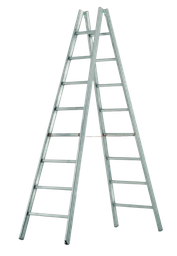 [371410/0043] Stehleiter, 2,4 m / 2 x 8 Sprossen
