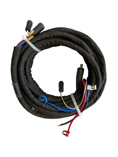 [329021/0184] WIG-Schlauchpaketverlängerung, 12 m, Migatronic, wassergekühlt