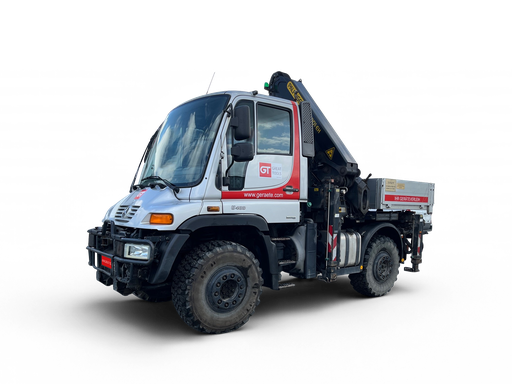 [501110/0017] Zugmaschine mit Ladekran Unimog 405/12  U 400