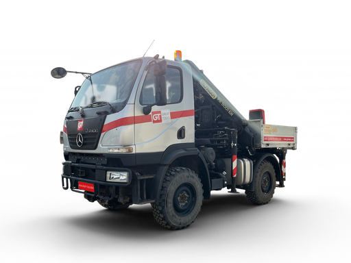 [501110/0016] Zugmaschine mit Ladekran Unimog 405/70  U 20