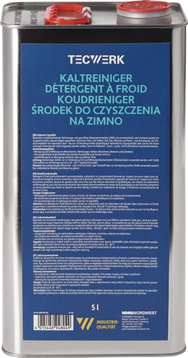 [111513/0050] Kaltreiniger; 5 L; nicht acetonhaltig; TECWERK