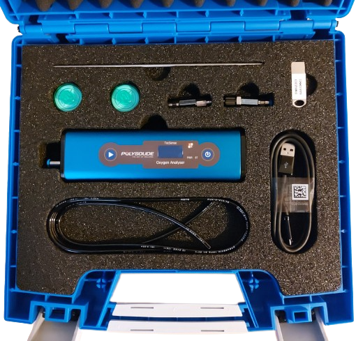 [361018/0035] Restsauerstoffmessgerät, Polysoude, TecPen