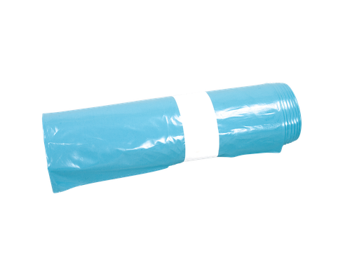 [111510/0019] Müllsack blau, 120l, Stärke 60µm (Rolle á 25 Stück)