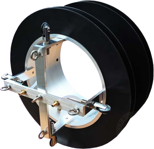 [321610/0190] Formiervorrichtung, Rohrinnen-Ø 580 - 605 mm, JA Ring, 300 °C