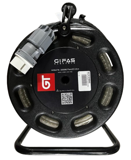 [341612/0048] Lichtband auf Leitungsroller FlexLED 42V, 25m