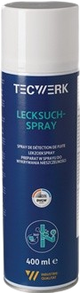 [111010/0076] Leckfinder, Lecksuchspray 400 ml, farblos, nicht brennbar, TECWERK
