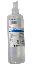 [101113/0058] Augenspülflasche, 500 ml, mit steriler NaCI 0,9% Kochsalzlösung