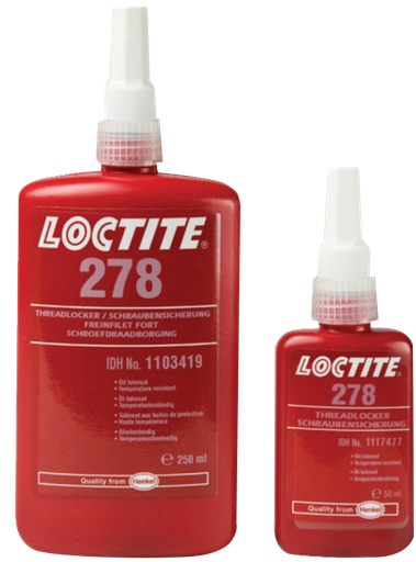 [111010/0040] Schraubensicherung; 250 ml; Methacrylatbasis; 42 Nm (M 10); Loctite 278